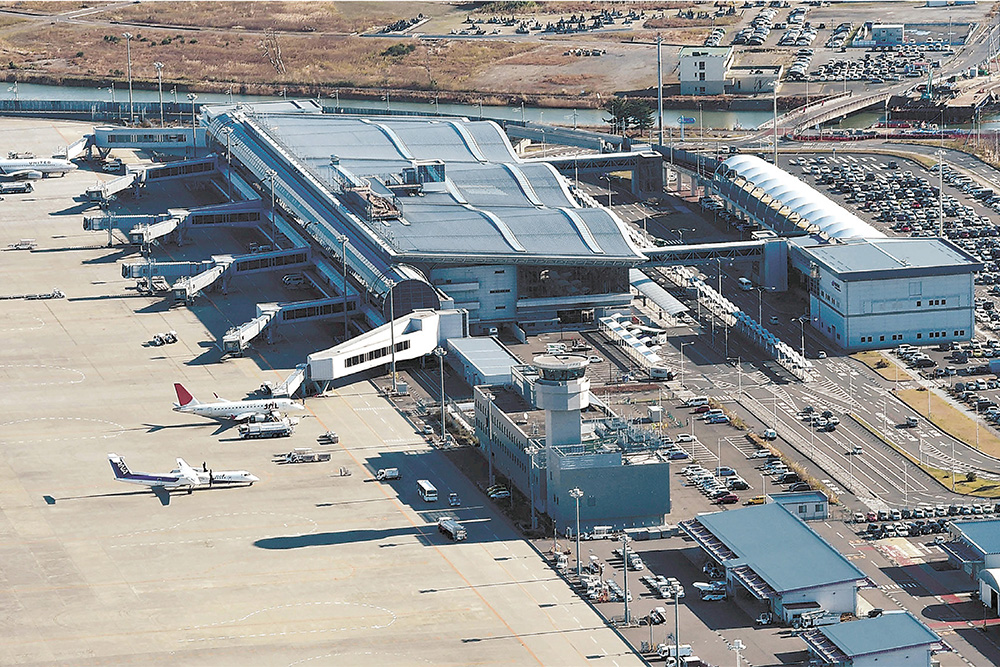 仙台空港（宮城県名取市・岩沼市）